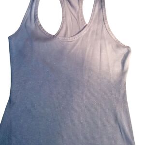 Athleta Cream Fitted Tank Top
